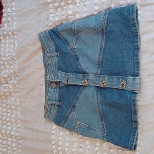 Jean skirt